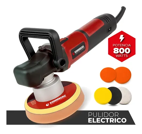 Pulidora Lustradora Rotorbital Auto Kommberg 800W 150 mm (KB-PE800)
